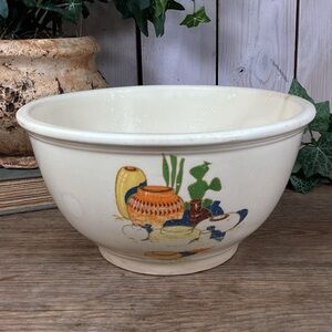 Kitchen Kraft OvenServe 8.5” Mixing Bowl Mexicana by Homer Laughlin